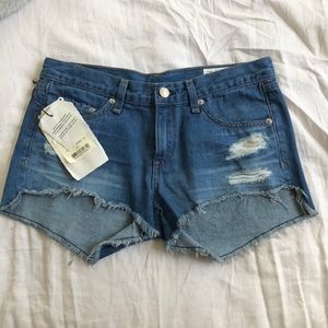 Rag & bone jean Freeport shorts new without tags size 25